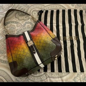 LAMB Gwen Stefani Rasta Commodore shoulder bag